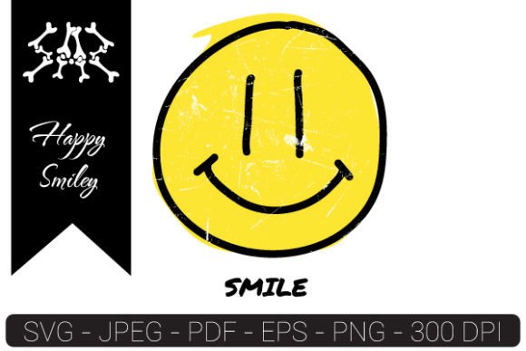 Hand Drawn Smiley Face: A Versatile Vector Artwork for Creative Projects