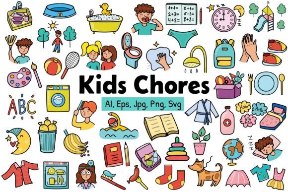 Kids Chores Collection: A Practical Asset for Educators and Parents