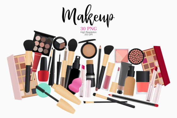 Makeup Clip Art and Beauty Clip Art Essentials