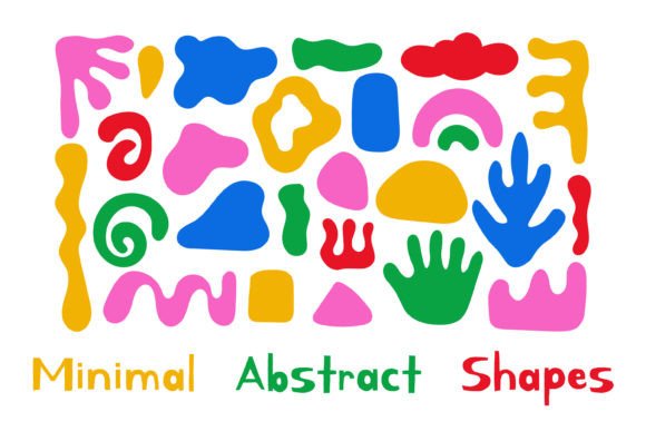 Minimal Abstract Shapes for Modern Design