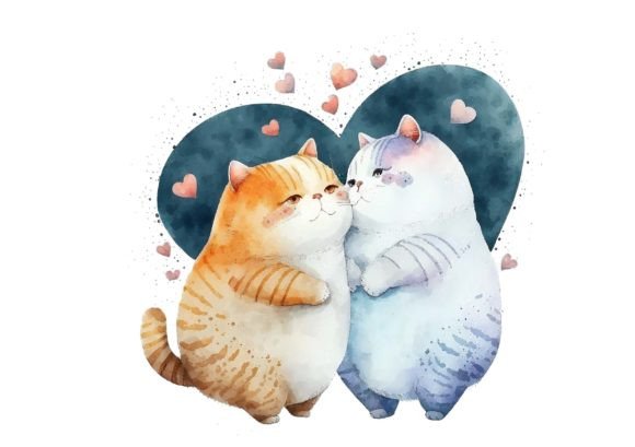 Valentines Day Cats in Love: A Practical Guide to Cat Couple Illustrations for Your Projects